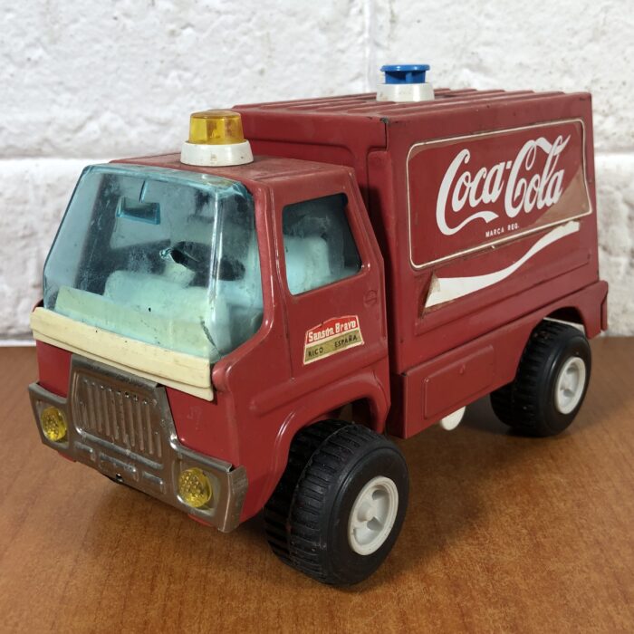 Lot 24: Vintage Metal Coca Cola Delivery Truck Rico Model (Made in Spain) - Image 2