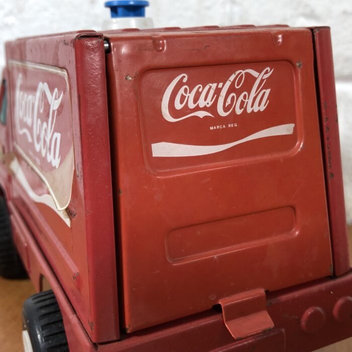 Lot 24: Vintage Metal Coca Cola Delivery Truck Rico Model (Made in Spain) - Image 9