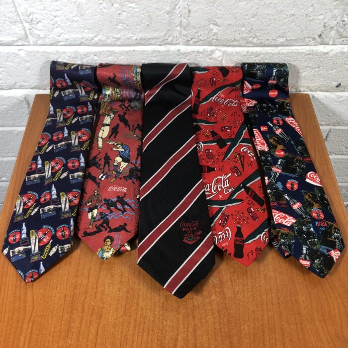 Lot 56: Coca Cola Neck Tie Collection