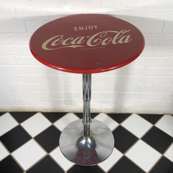 Lot 93: Coca Cola Cocktail Table