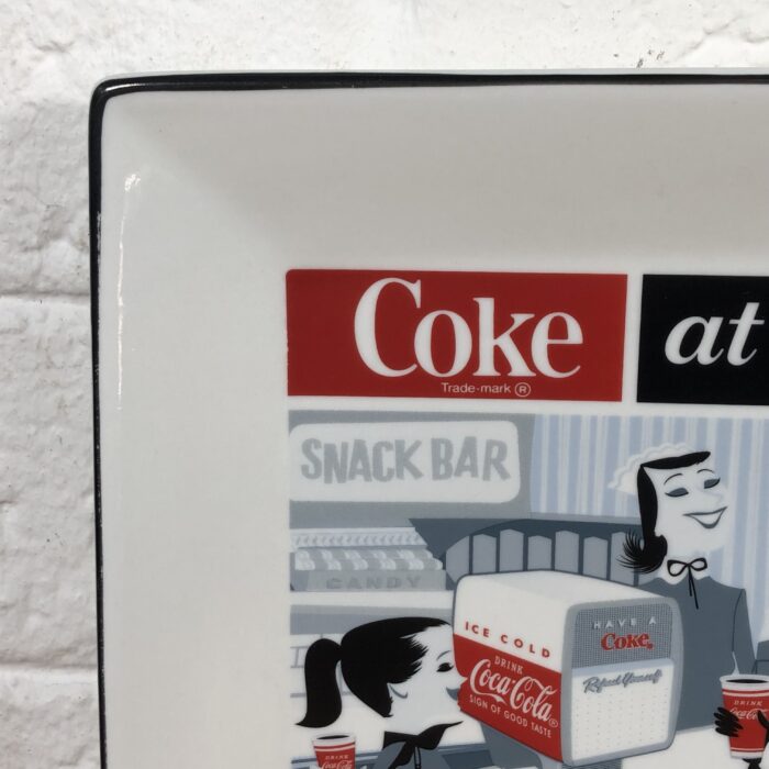 Lot 141: Coca Cola 'Coke at the Movies' Porcelain Plates - Image 2