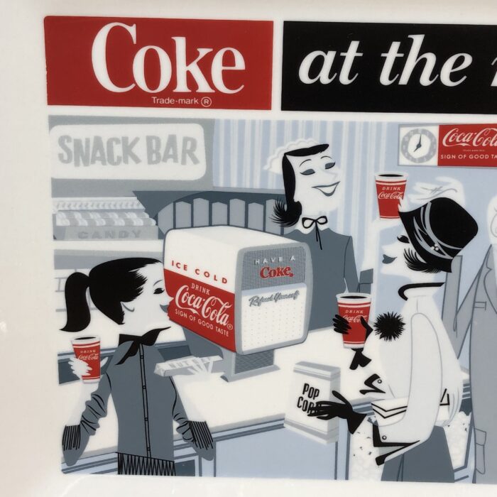 Lot 141: Coca Cola 'Coke at the Movies' Porcelain Plates - Image 3