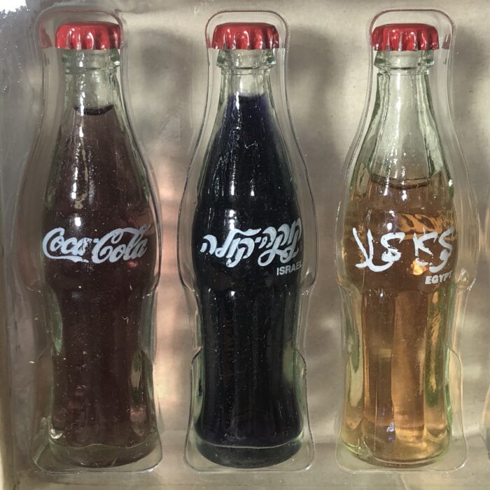 Lot 178: Coca Cola 'In The World' Miniature Glass Bottle Set - Image 2