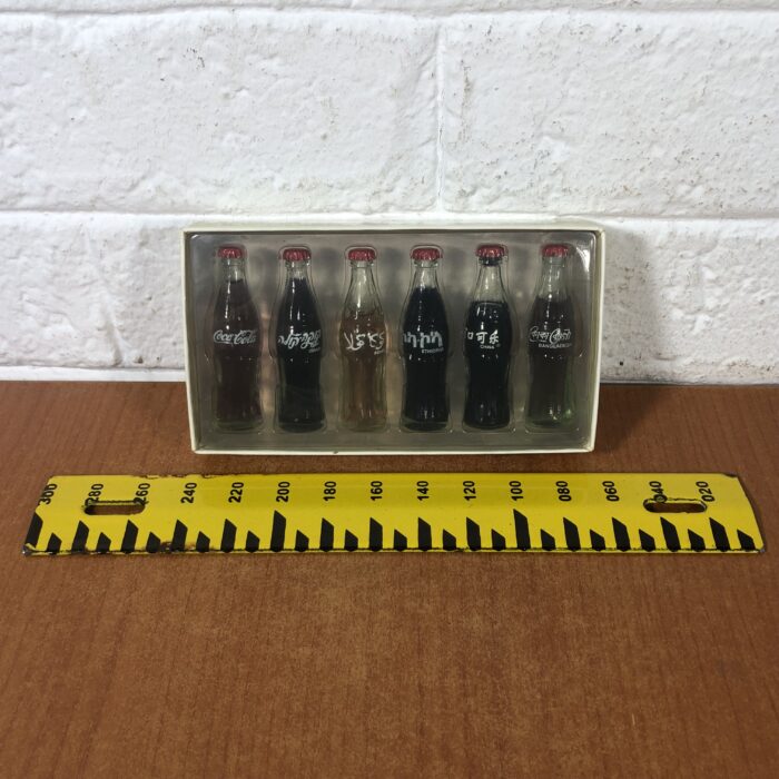 Lot 178: Coca Cola 'In The World' Miniature Glass Bottle Set - Image 8