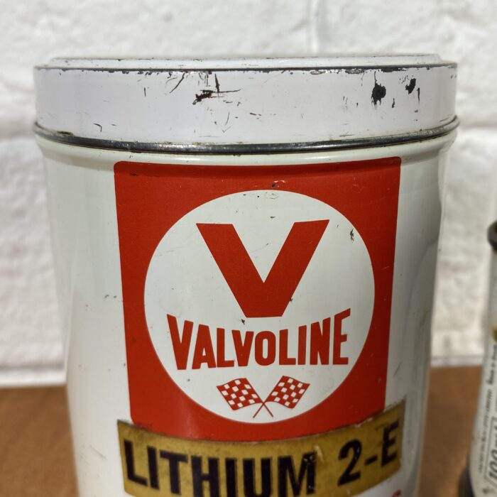 Vintage Valvoline Grease & Caltex Oil Containers - Image 3