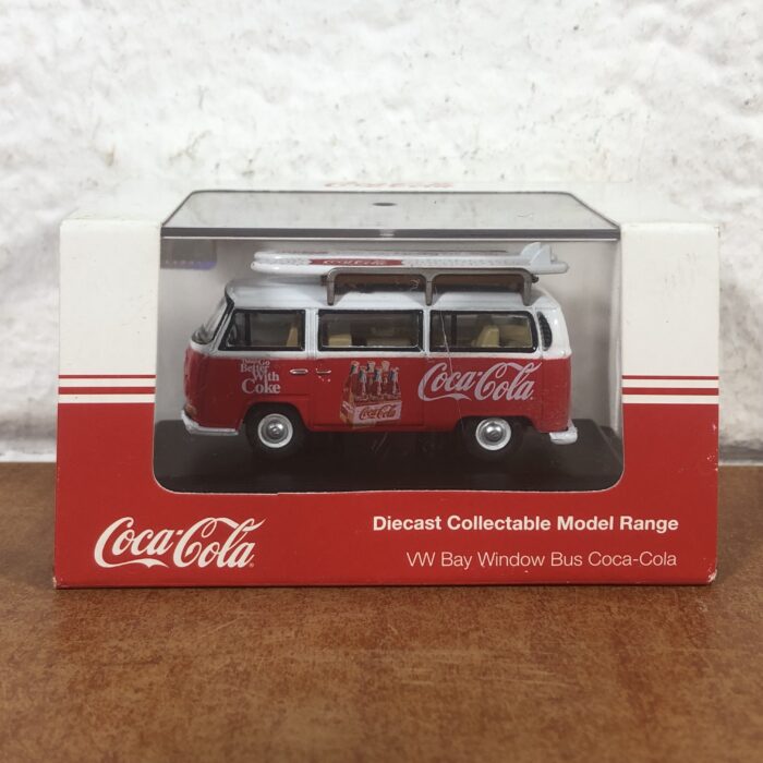 Lot 207: Miniature Coca Cola VW Bay Window Bus Model