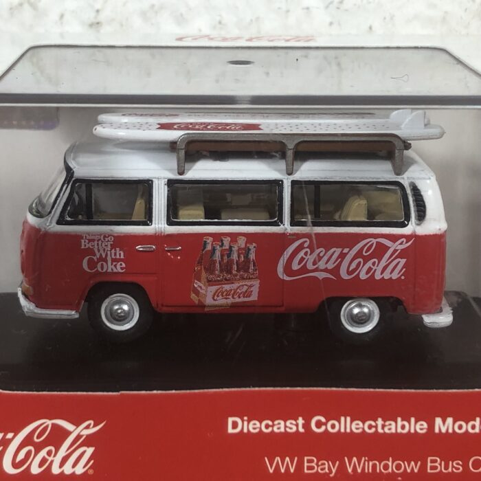 Lot 207: Miniature Coca Cola VW Bay Window Bus Model - Image 2