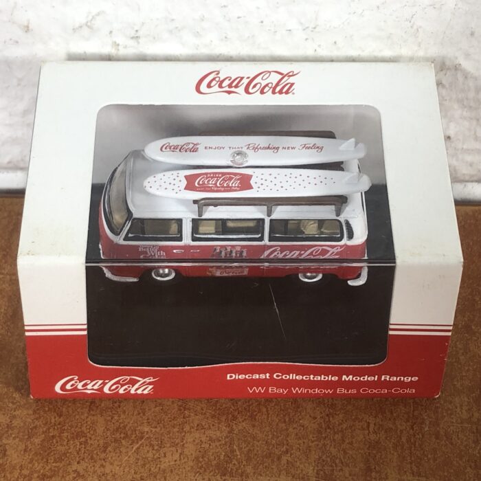 Lot 207: Miniature Coca Cola VW Bay Window Bus Model - Image 3