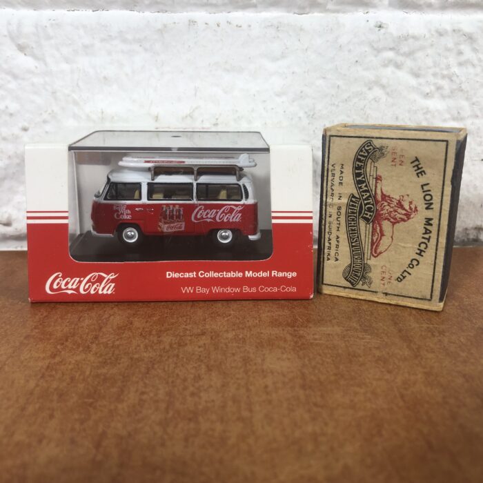 Lot 207: Miniature Coca Cola VW Bay Window Bus Model - Image 6