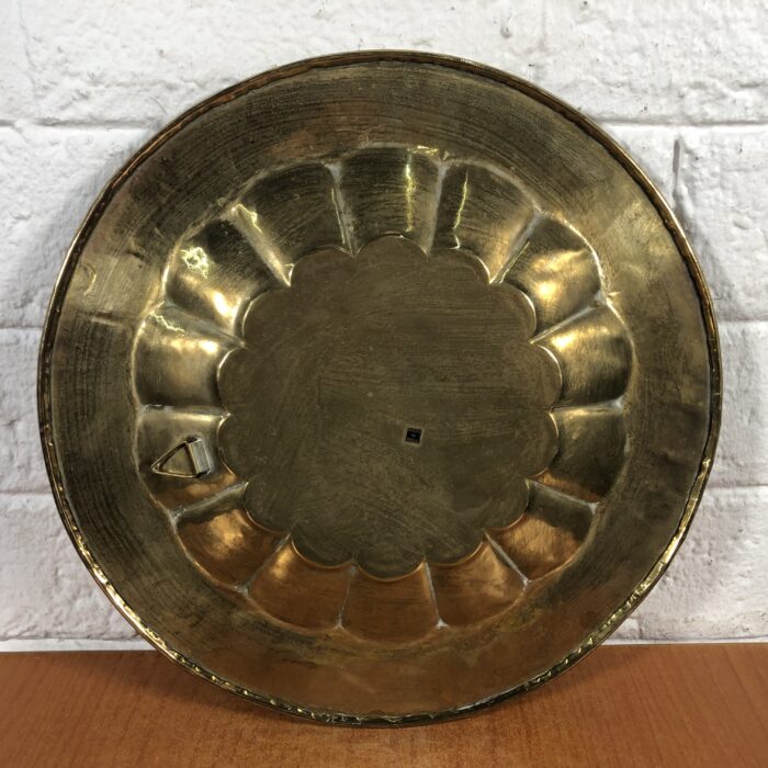 Lot 34: Vintage Brass Decorative Wall Plates (Made in India) - Image 5