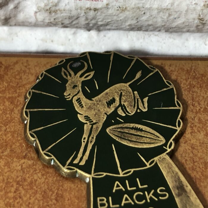 Vintage 1960 All Blacks / Springbok Tour Pin Badge - Image 2