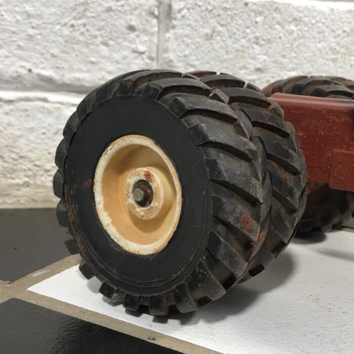 Vintage Metal Tractor & Plough Model - Image 5