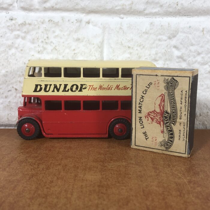 Dinky Toys ~ Dunlop Double Decker Bus (Made in England) - Image 8