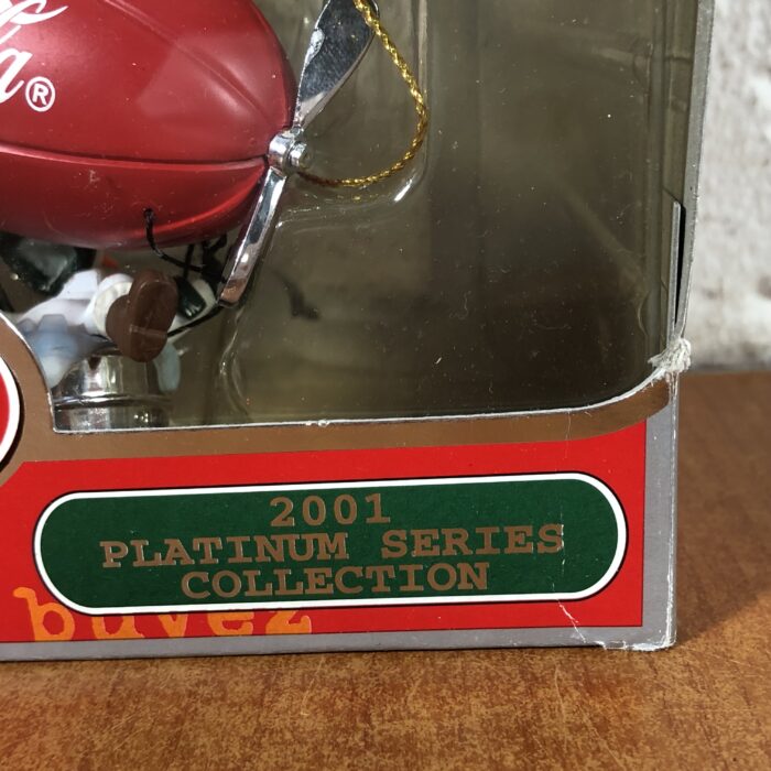 Lot 48: Coca Cola 2001 Platinum Series Collection Holiday Ornament - Image 5