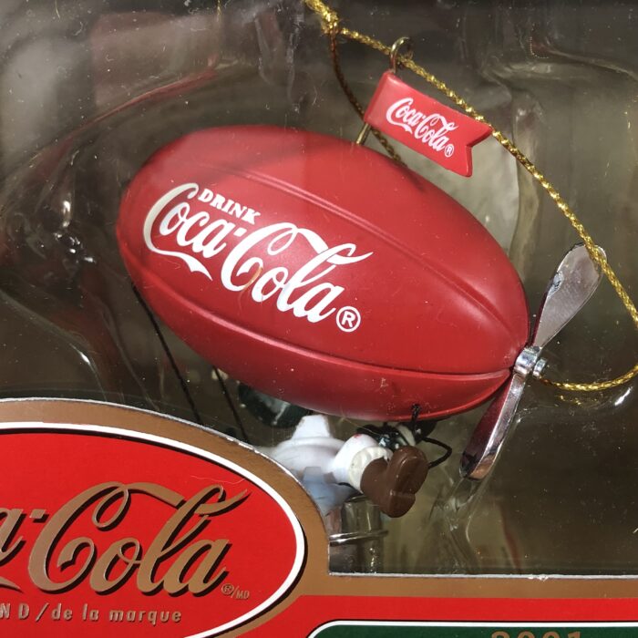 Lot 48: Coca Cola 2001 Platinum Series Collection Holiday Ornament - Image 3