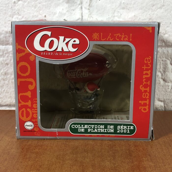 Lot 48: Coca Cola 2001 Platinum Series Collection Holiday Ornament - Image 8