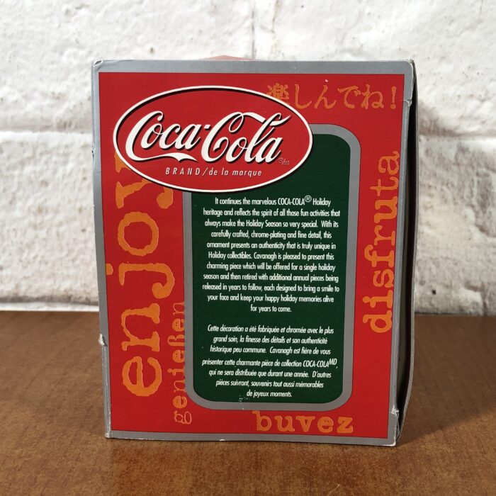 Lot 48: Coca Cola 2001 Platinum Series Collection Holiday Ornament - Image 10