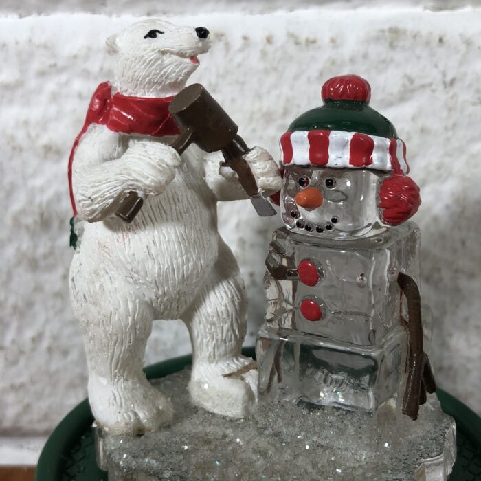 Lot 39: Coca Cola Battery-Operated Rotating Polar Bear Ornaments - Image 3