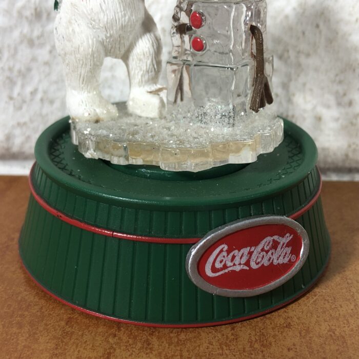 Lot 39: Coca Cola Battery-Operated Rotating Polar Bear Ornaments - Image 4