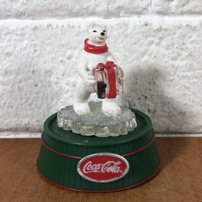 Lot 39: Coca Cola Battery-Operated Rotating Polar Bear Ornaments - Image 7