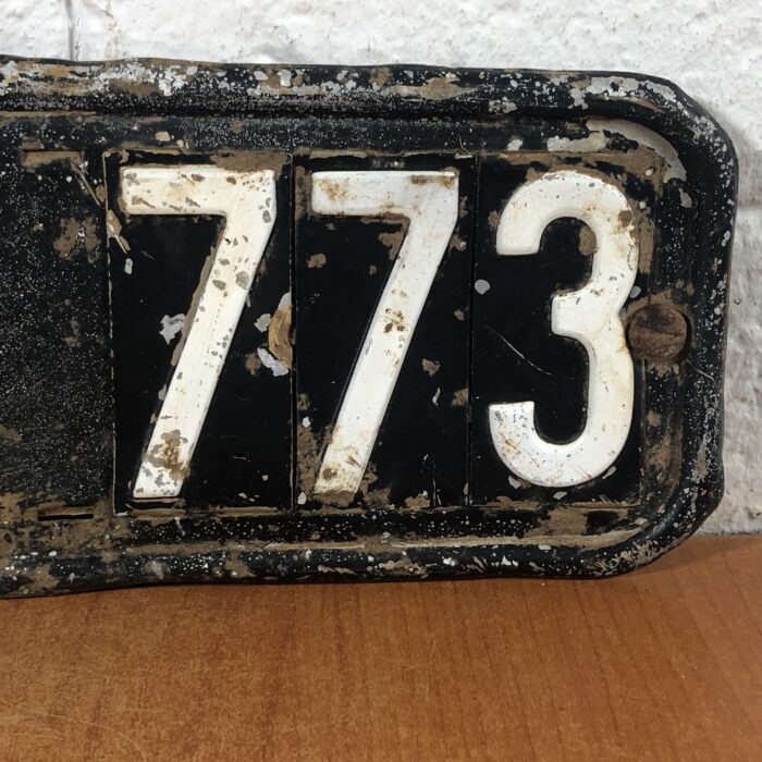 Vintage Number Plate - Image 3