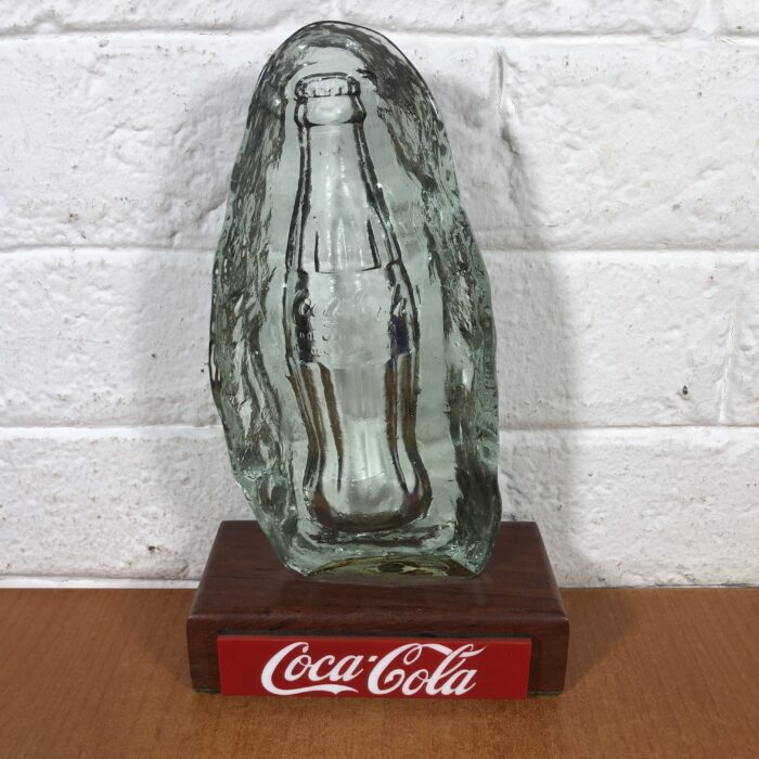 Lot 10: Coca Cola Glass Bookends - Image 7