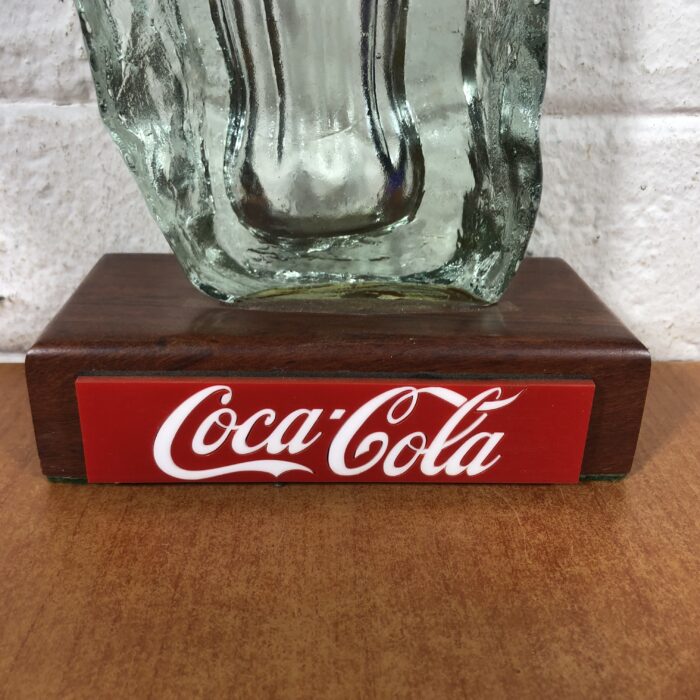 Lot 10: Coca Cola Glass Bookends - Image 5