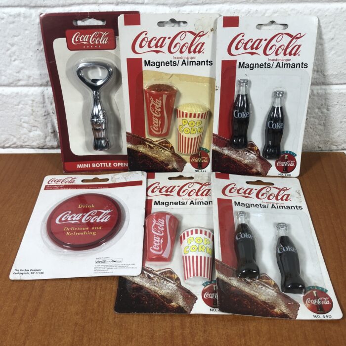 Lot 42: Coca Cola Magnets & Bottle Opener