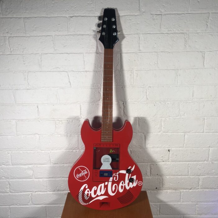 Lot 18: Coca Cola Guitar CD Player