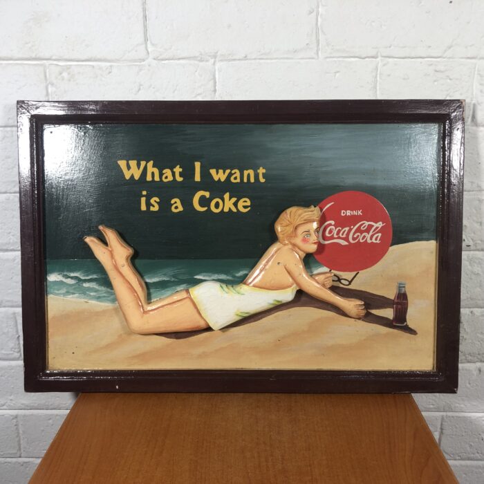 Lot 11: Coca Cola Sign