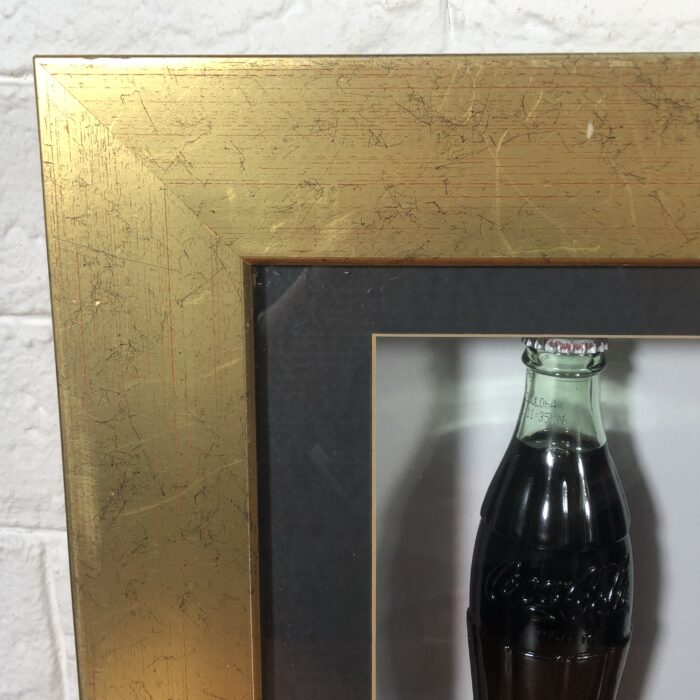 Lot 79: Framed Coca Cola Bottle - Image 2