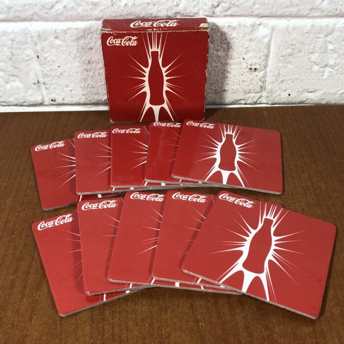 Lot 20: Set of Coca Cola Board Coasters