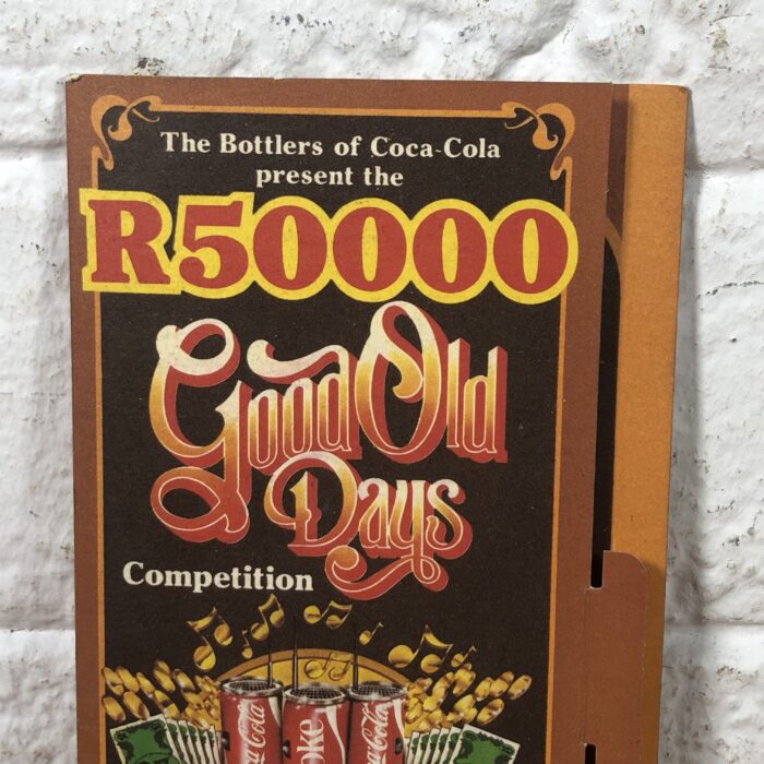 Lot 31: Vintage Coca Cola Competition Pamphlet - Image 2