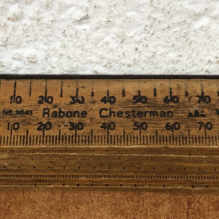 LARGE Vintage Rabone Chesterman Wooden 100m Fold-Out Ruler - Image 4