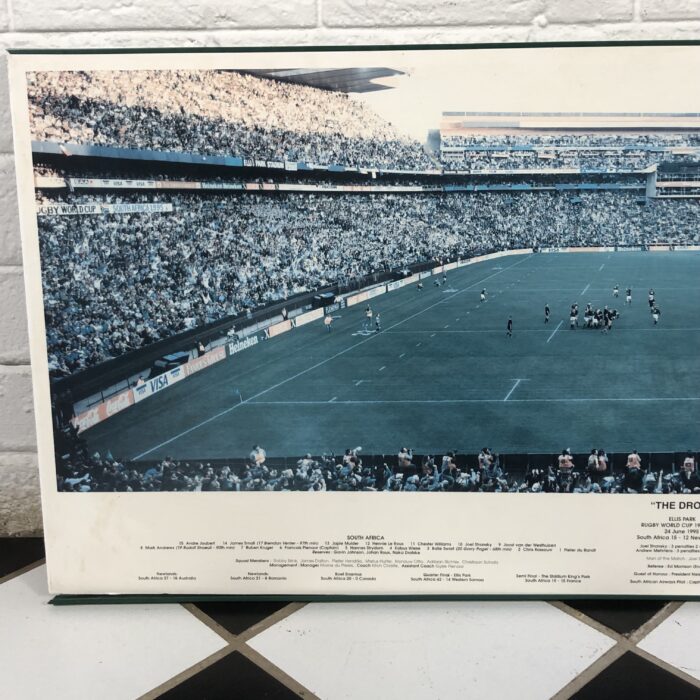 LARGE South African Rugby Signs ~ "The Drop" at Ellis Park 1995 Final & 1998 Tri-Nations Champions - Image 4