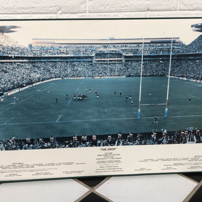 LARGE South African Rugby Signs ~ "The Drop" at Ellis Park 1995 Final & 1998 Tri-Nations Champions - Image 5