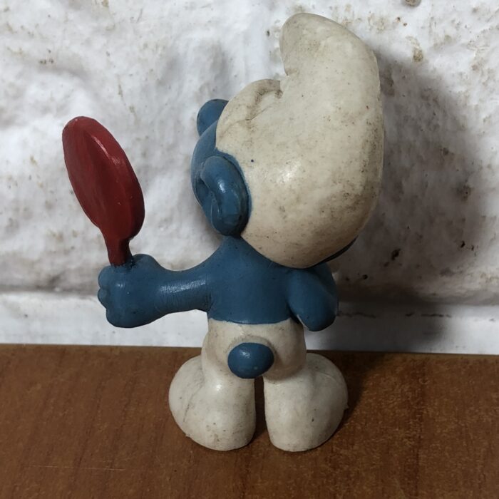 Vintage Peyo Vanity Smurf Figurine (Made in West Germany) - Image 4