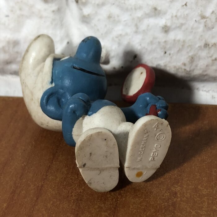 Vintage Peyo Vanity Smurf Figurine (Made in West Germany) - Image 5