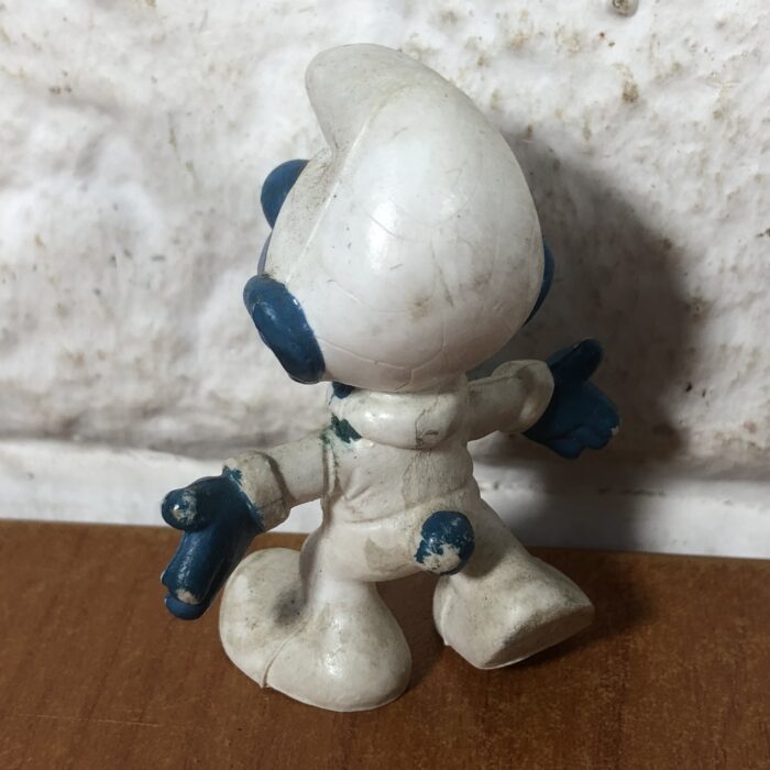 Vintage Peyo Astro Smurf Figurine (Made in West Germany) - Image 5