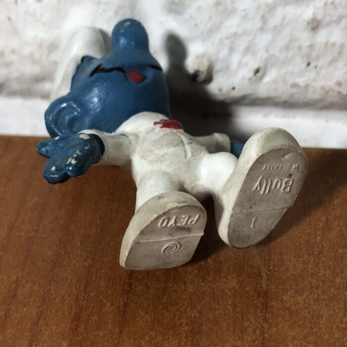 Vintage Peyo Astro Smurf Figurine (Made in West Germany) - Image 4