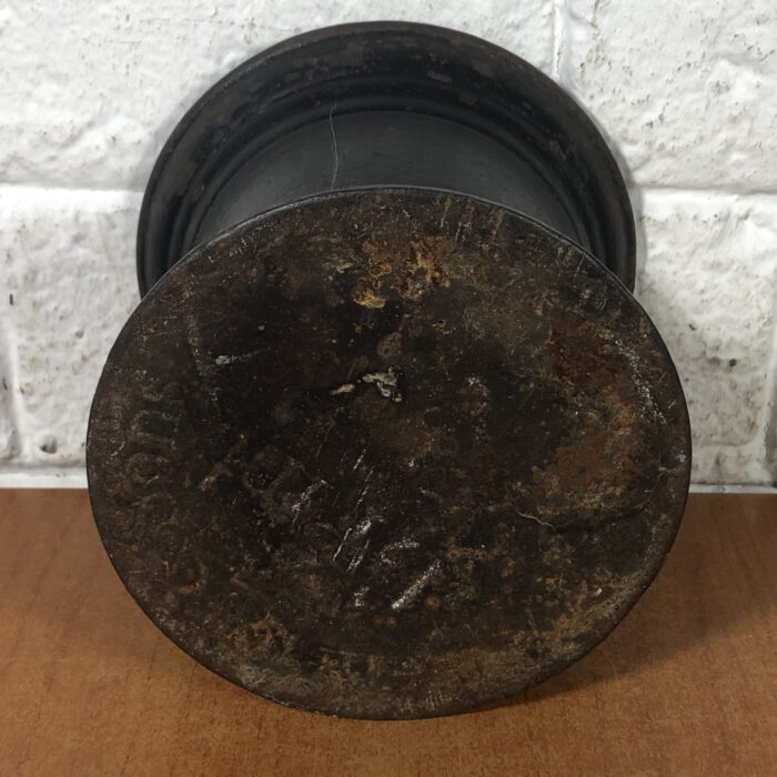 Vintage Cast Iron Mortar & Pestle - Image 5
