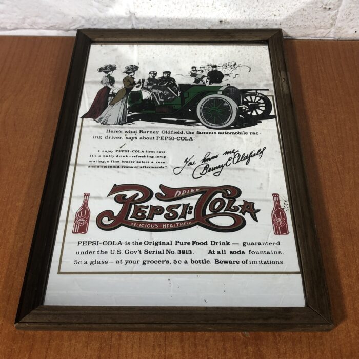 Lot 43: Vintage Pepsi-Cola Mirror