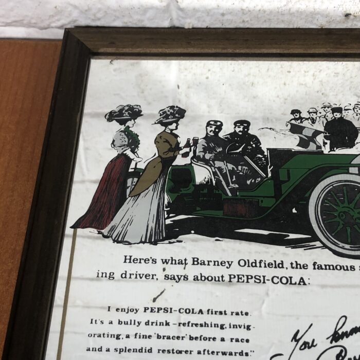 Lot 43: Vintage Pepsi-Cola Mirror - Image 3