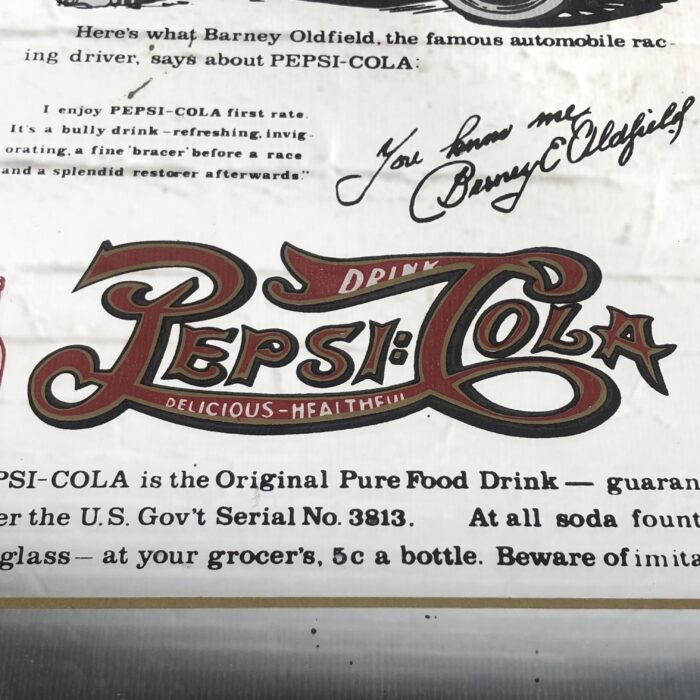 Lot 43: Vintage Pepsi-Cola Mirror - Image 6