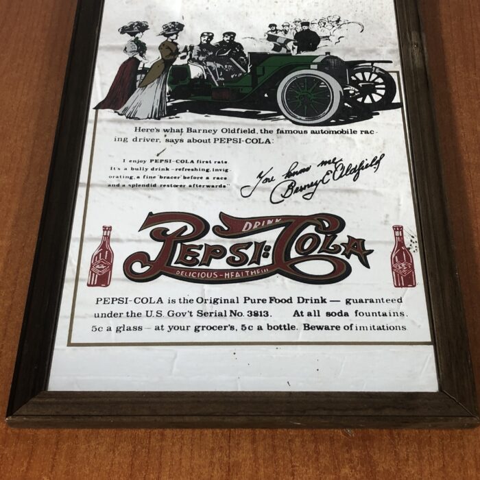 Lot 43: Vintage Pepsi-Cola Mirror - Image 5