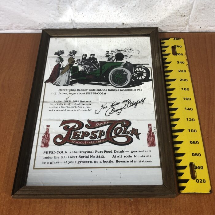 Lot 43: Vintage Pepsi-Cola Mirror - Image 8