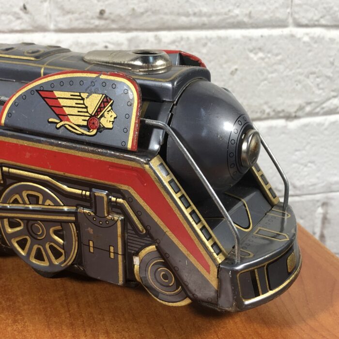 Vintage Tin Toy Train Model (Made in Japan) - Image 9