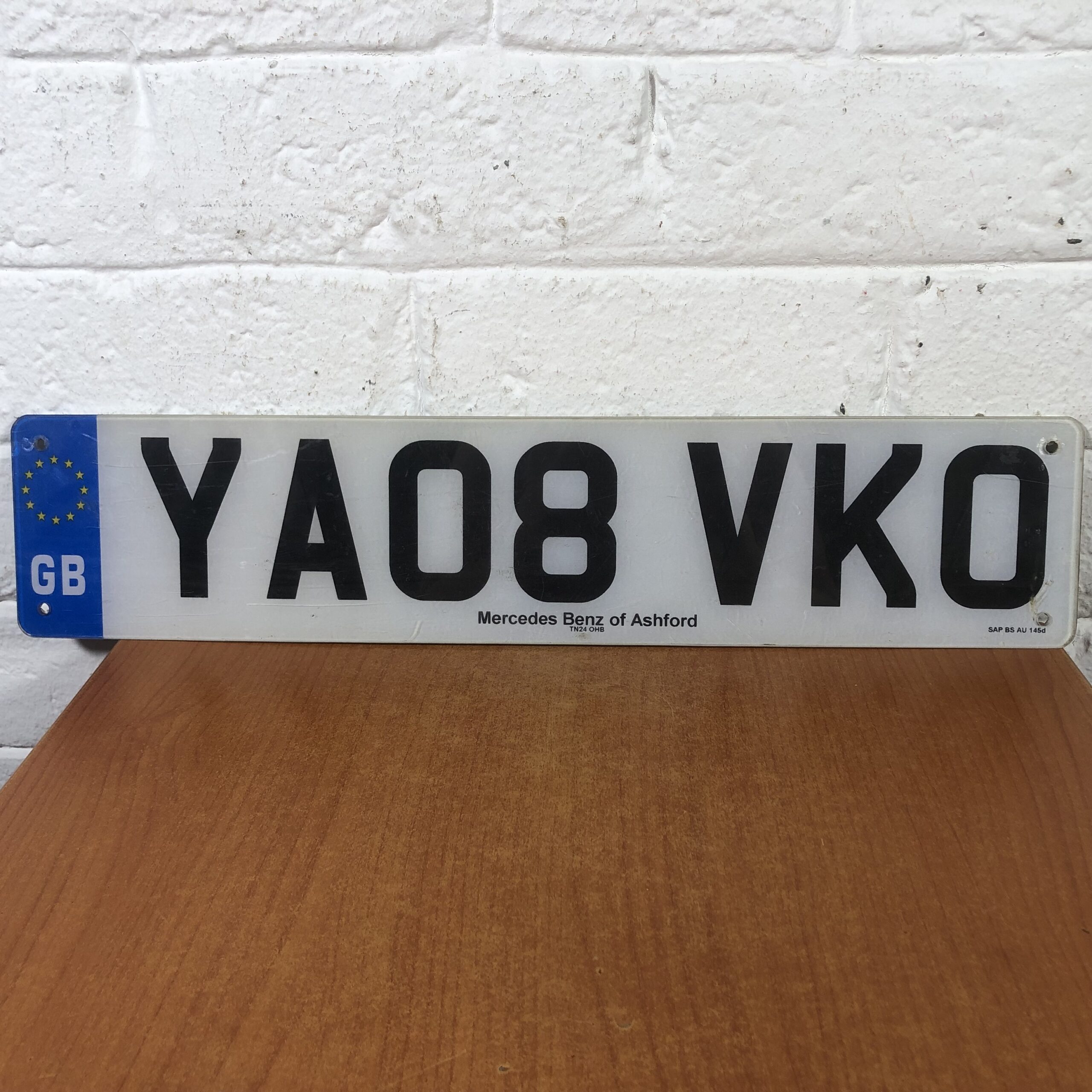 Great Britain Number Plate