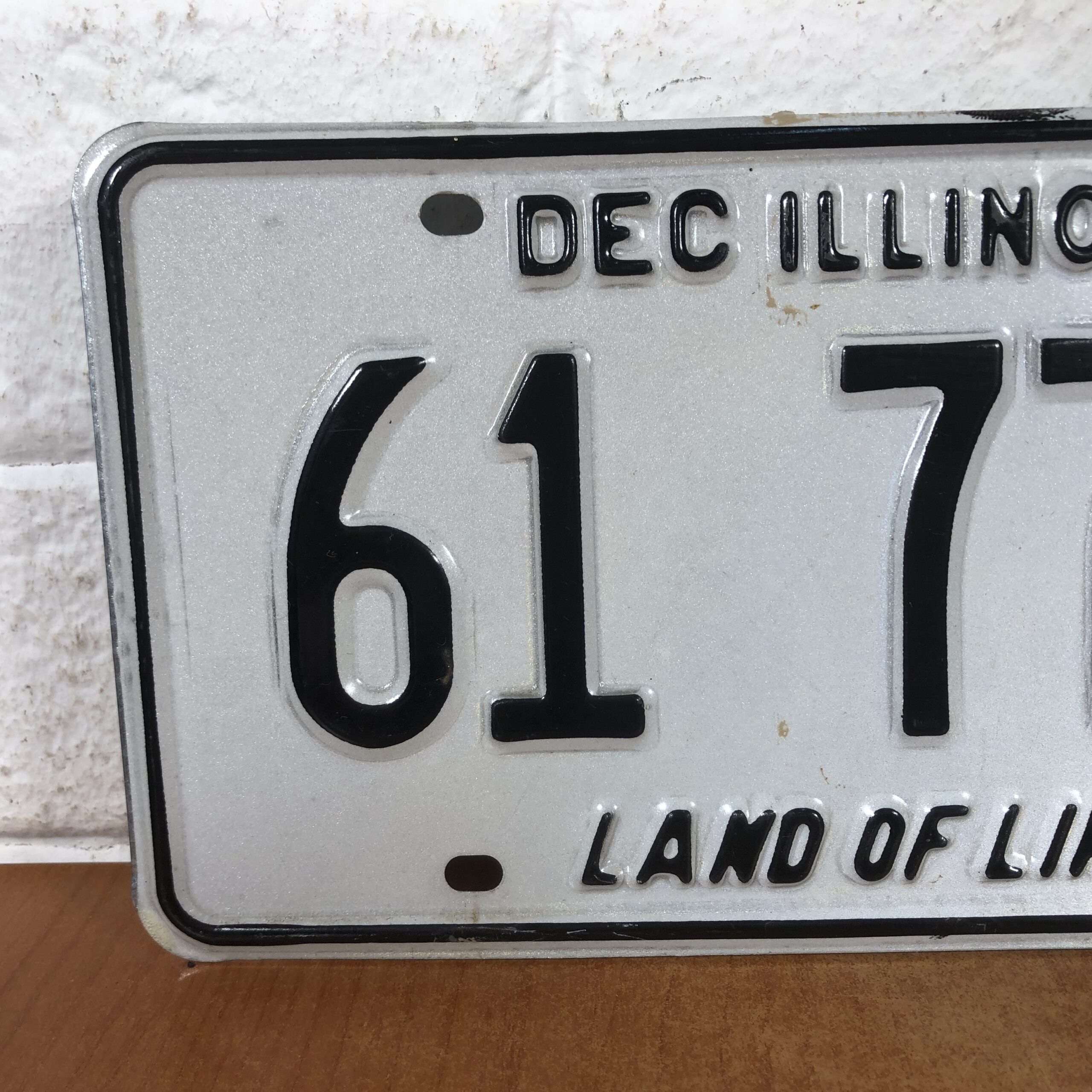 USA 'Illinois' Number Plate - Image 2