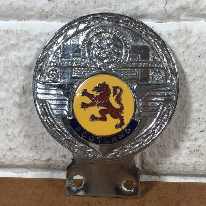 Vintage Scotland Car Badge